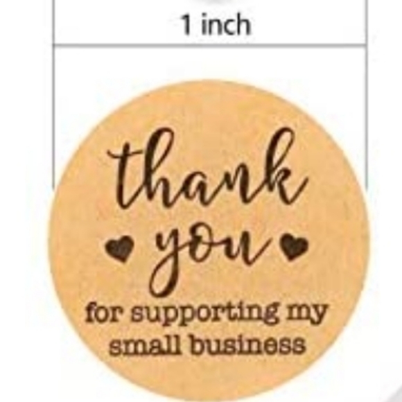 Other - 🛑SOLD🛑 Round Thank You For Supporting My Small Business